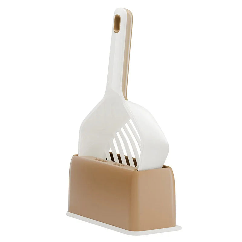 Cat Litter Scoop with Holder Stand