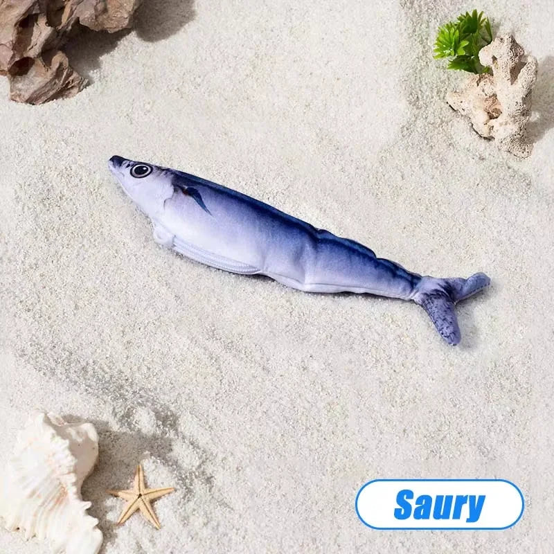 Flopping Fish Cat Toy with Catnip
