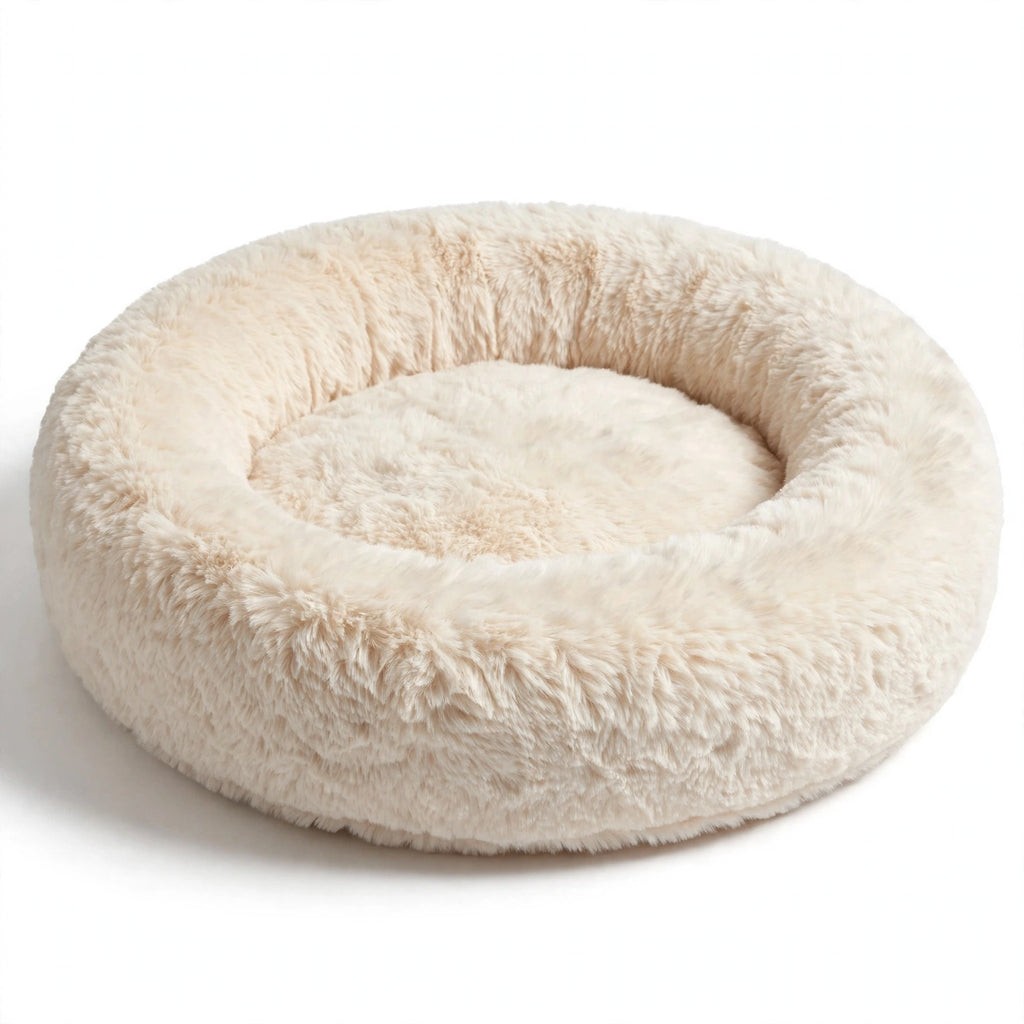 Calming Donut Dog Bed for Anxiety