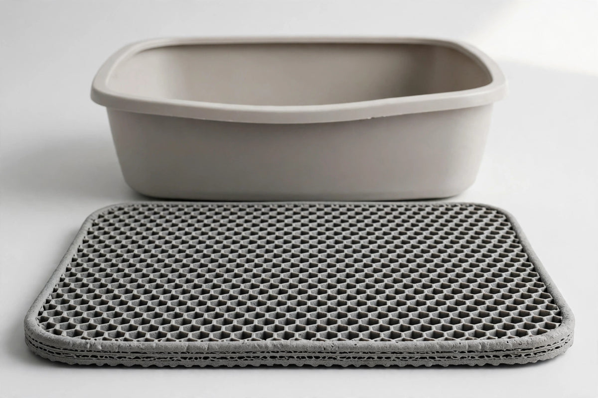 Cat Litter Trapping Mat – Double-Layer EVA Litter Mat