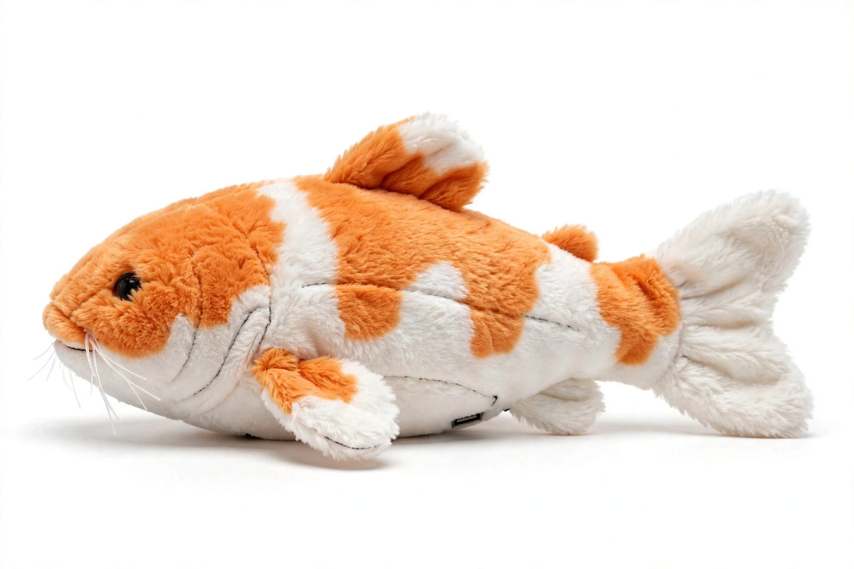 Flopping Fish Cat Toy with Catnip