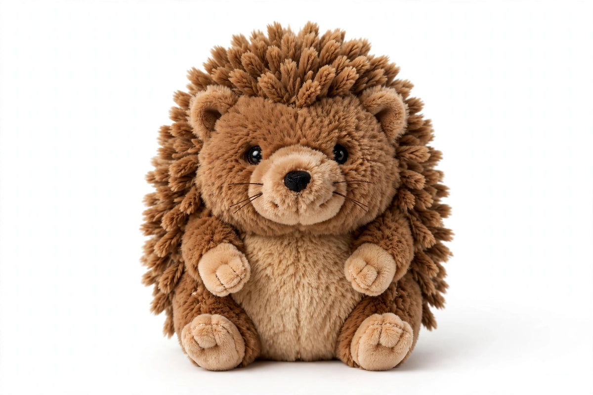 Hedgehog Plush Squeaky Dog Toy – Cuddly Plush Toy
